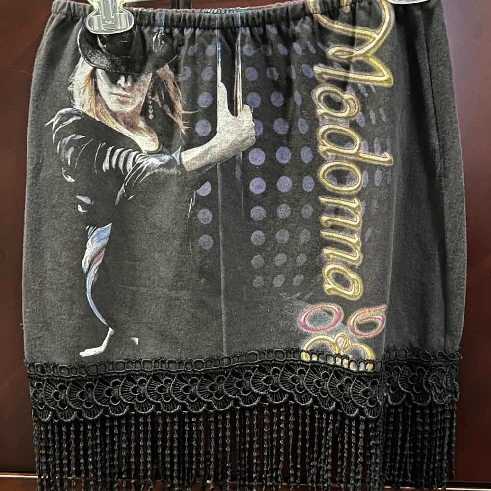 MADONNA confessions tour skirt with fringe